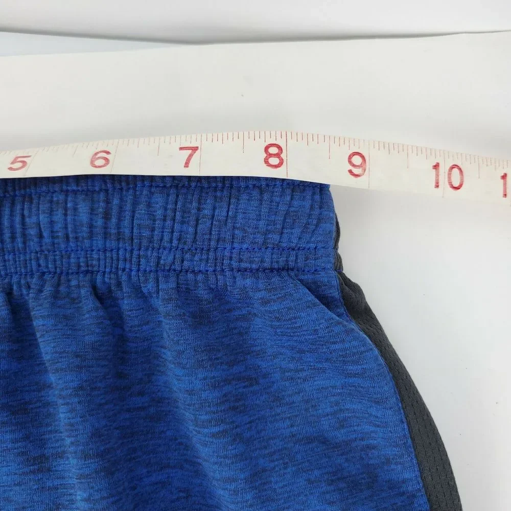 Champion Youth Boys Athletic Casual Shorts Blue Black Elastic Waist Size‎ 6
